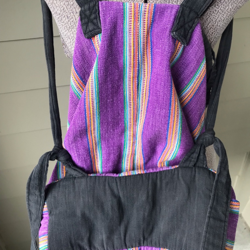 Purple Cloth backpack - Picture 6 of 13